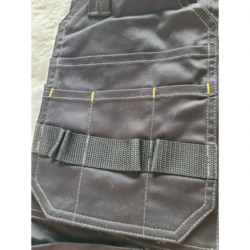 DeWalt Pro Tradesman Stretch Pants Mens 34x33 Black Work Trousers DXWW50023